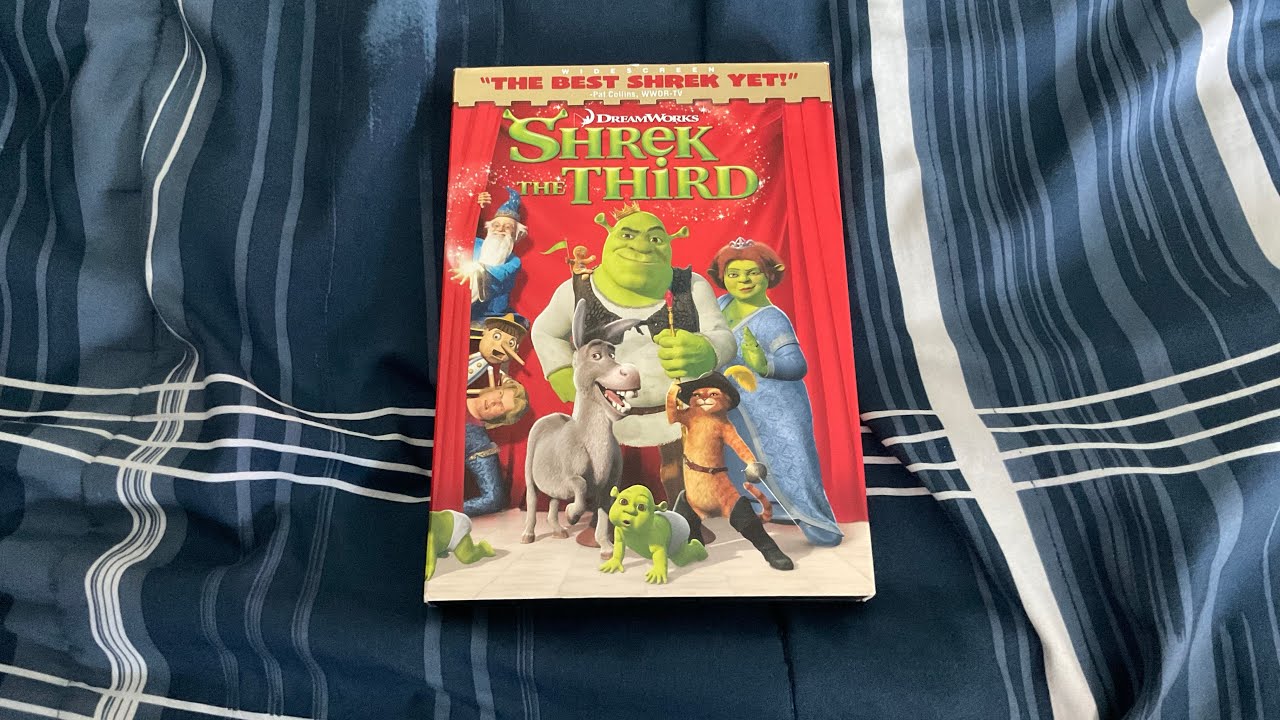 Opening to Shrek the Third 2007 DVD (Widescreen version)