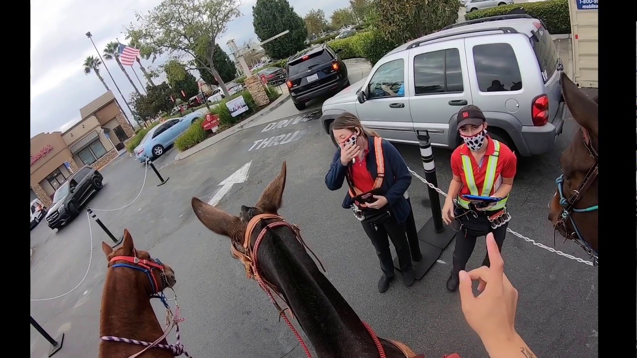 Chick-fil-a ride thru!