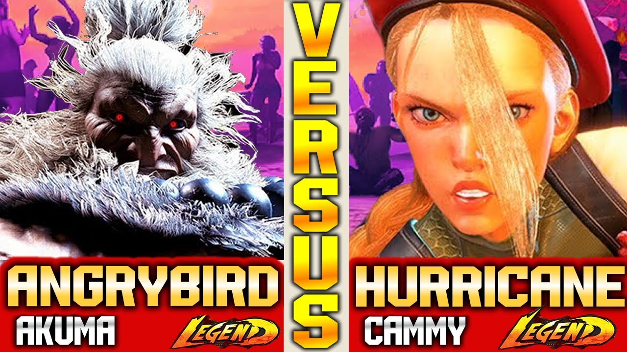 SF6 Akuma (AngryBird Vs Hurricane) Cammy ▰ High Level