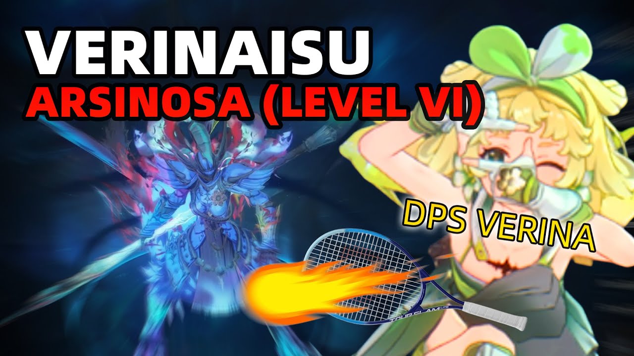 Verina SOLO vs Lioness of Glory Hologram (Arsinosa) - Wuthering Waves DPS Verina