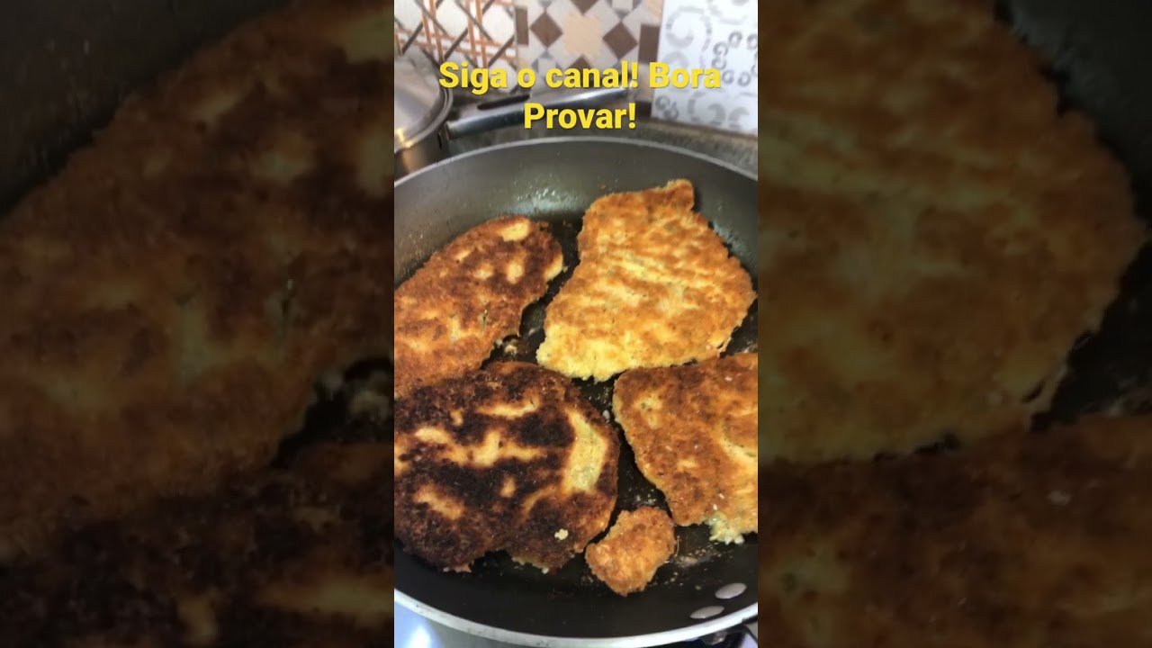 Frango &agrave; Milanesa! #shorts