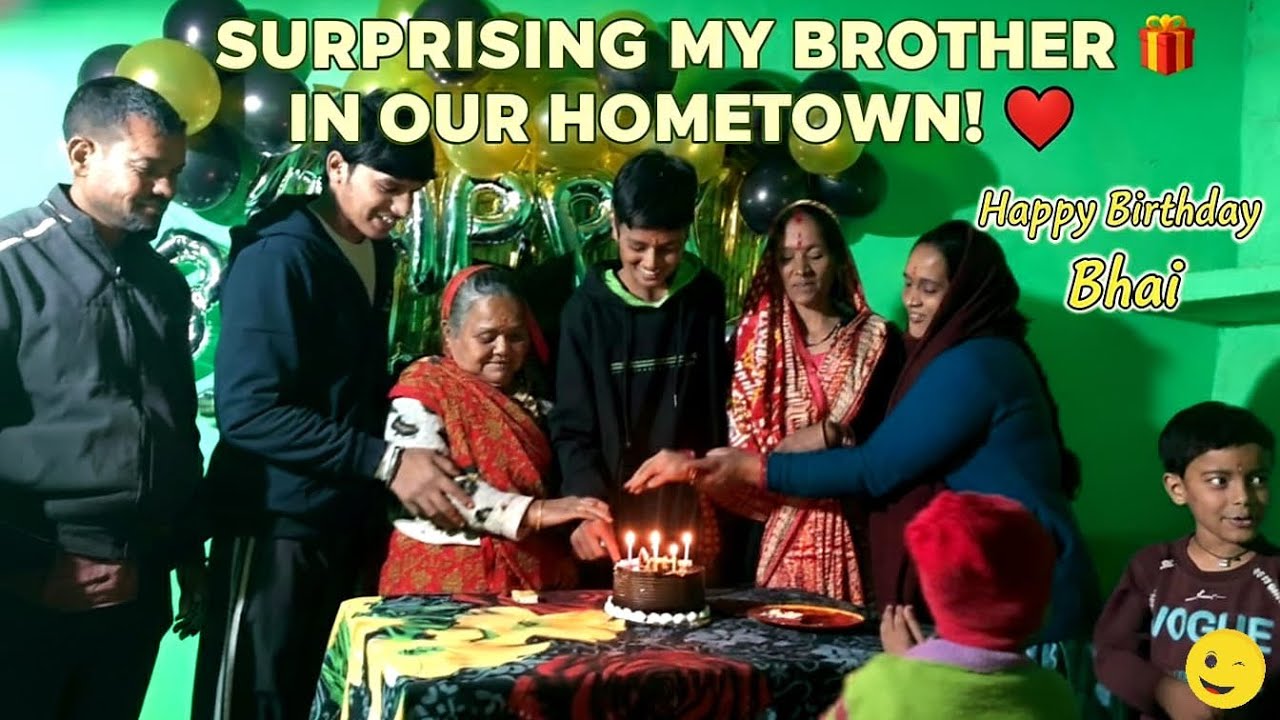 Surprising my brother in our hometown uk⛰️⛰️🎁#dailyvlog #minivlog #funnyvideo 