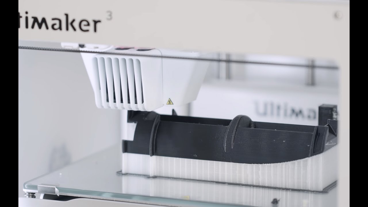Ultimaker 3 spool holder - Ultimaker: 3D Printing Timelapse