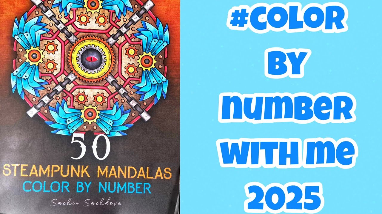 #Colorbynumberwithme2025 @TheBeccajb 