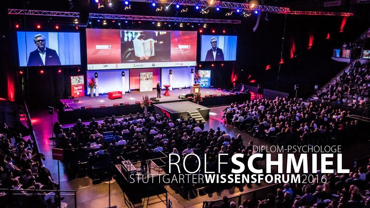 Dipl.-Psych. Rolf Schmiel - KOMPLETTER VORTRAG -Stuttgarter Wissensforum 2016