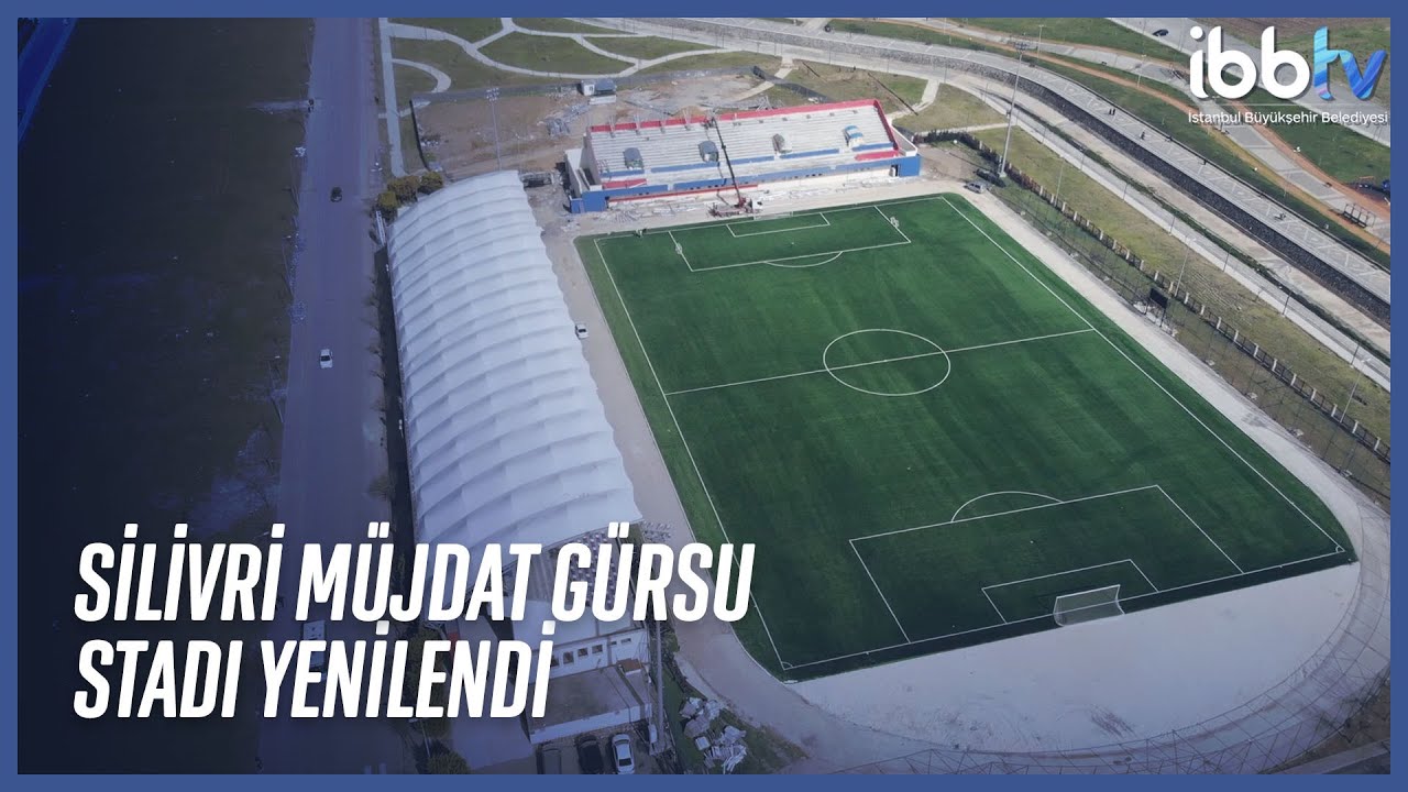 İBB, Silivri Müjdat Gürsu Stadı'nı baştan aşağı yeniledi