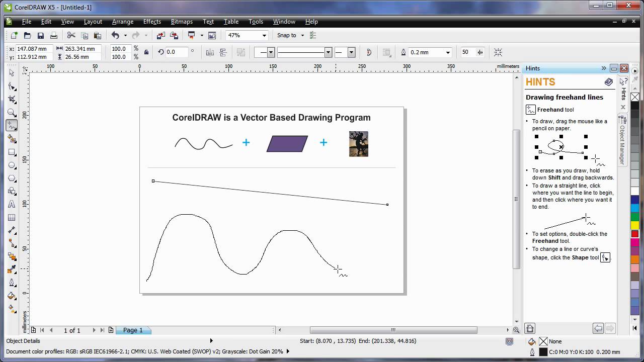 EN - 07 Learning the Basics - CorelDRAW X5 - Part 1 of 2 (CorelDRAW Graphics Suite X5)