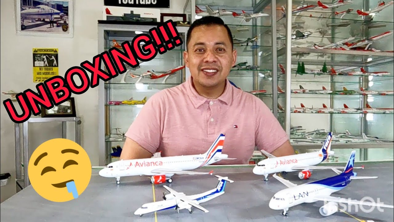UNBOXING!!!4 AVIONES NUEVOS A MI COLECCIÓN
