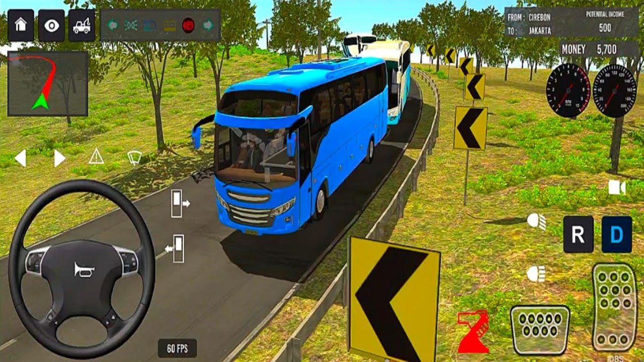 Indonesia Coach bus driving 😍💥 | Euro bus simulator 2026 Android gameplay #game 1 Part 2