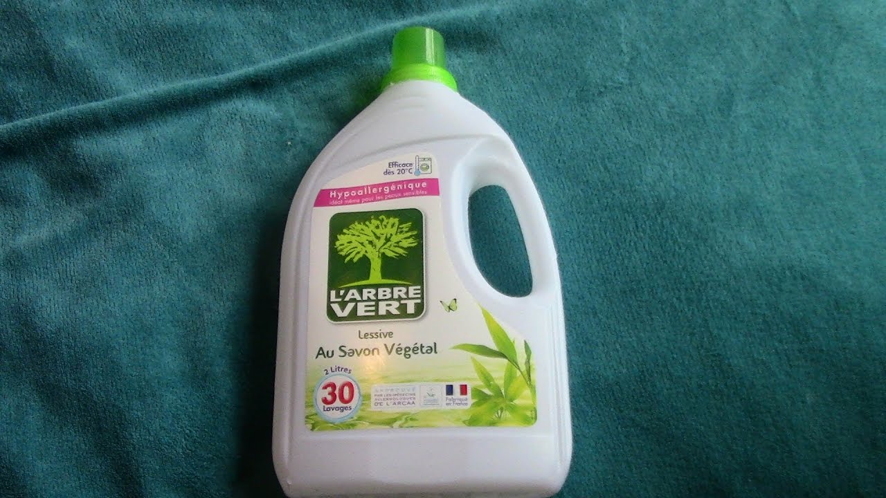 J'ai test&eacute; la Lessive l'Arbre Vert