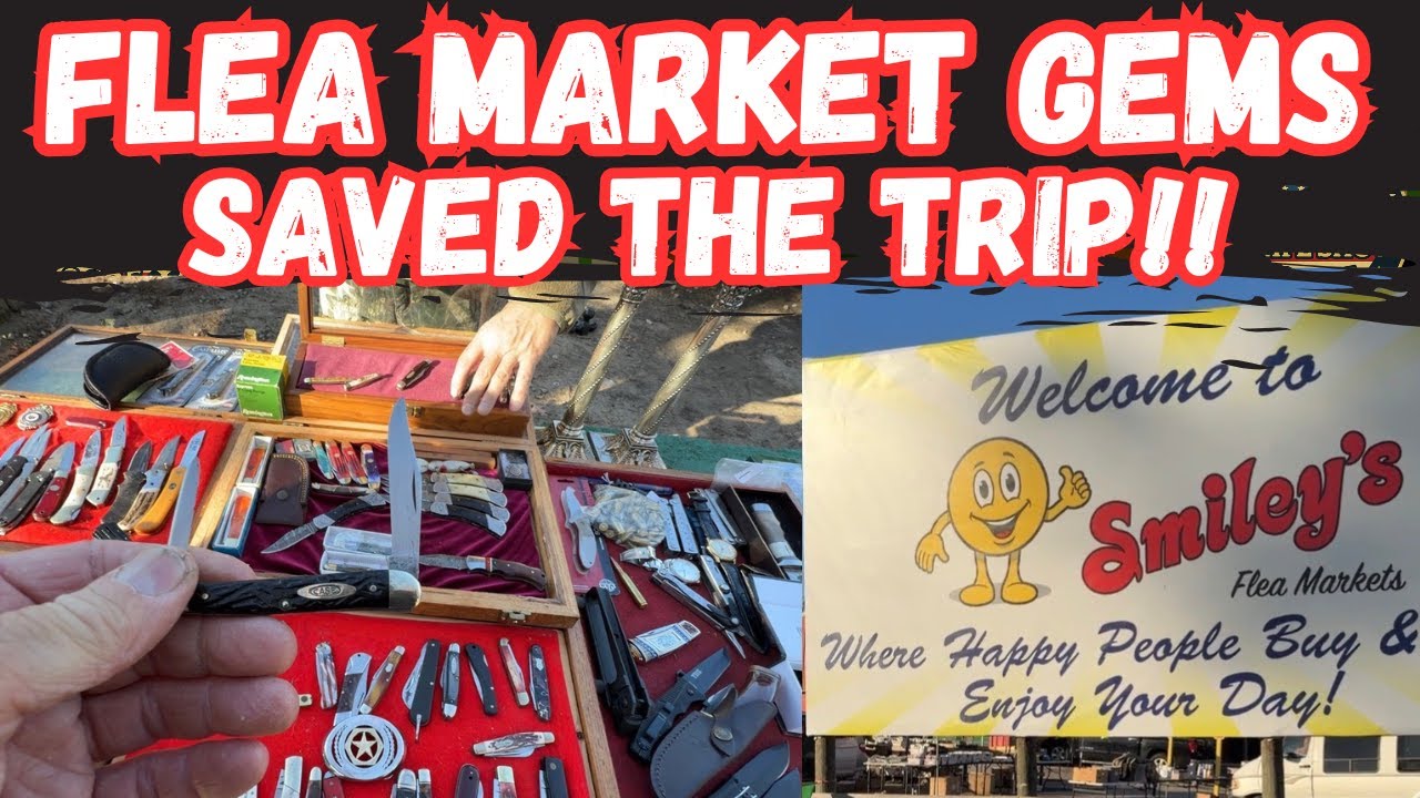 Scoring Knife Gems at Smiley's Flea Market! (Macon, GA)