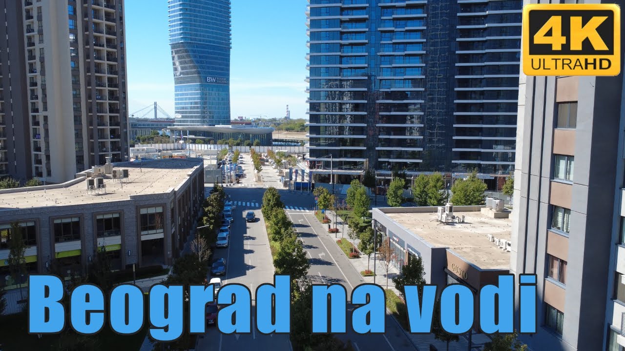 Beograd na vodi - dron snimak (BW Iris, BW Nika, BW Thalia, BW Eden)