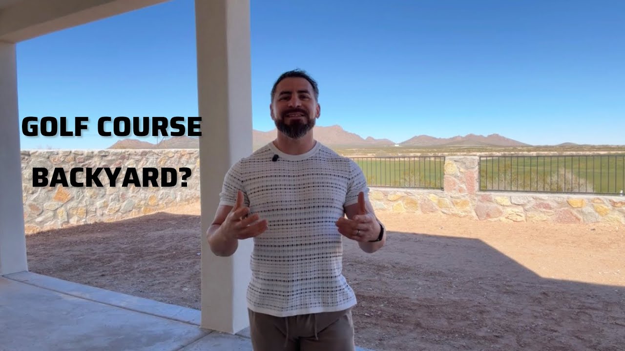 This Home Backs to the Golf Course | Mesilla Plan in Red Hawk 2