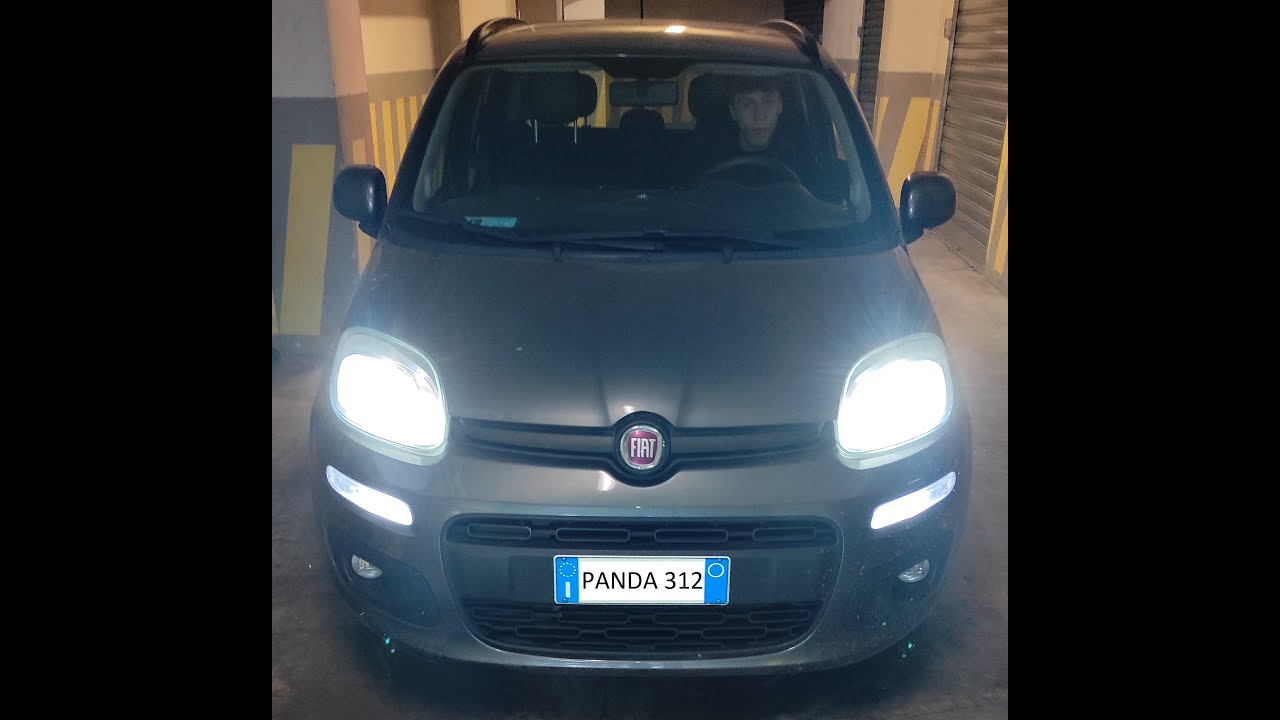 FIAT PANDA III SERIE (312) PORTIERA SINISTRA SMONTAGGIO PANNELLO SOSTITUZIONE NOTTOLINO SERRATURA