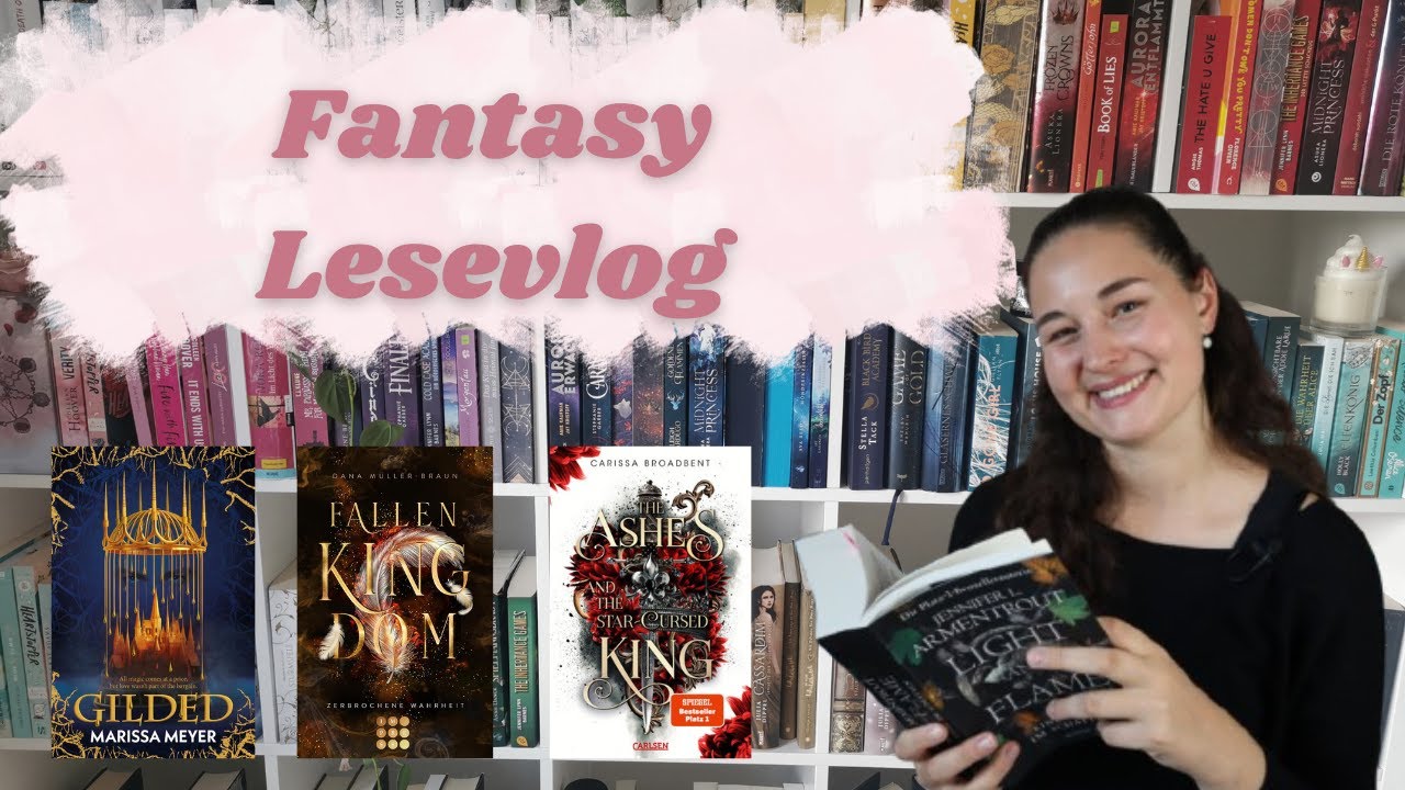 Wie viele B&uuml;cher lese ich in 5 Tagen? 🤔📚| Fantasy-Lesevlog|RiasSoulWords