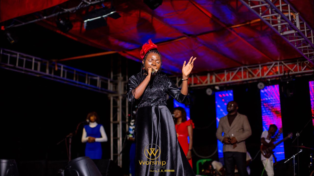 Dr. Carine’s live Ministration at worship Exodus Cameroon 2022