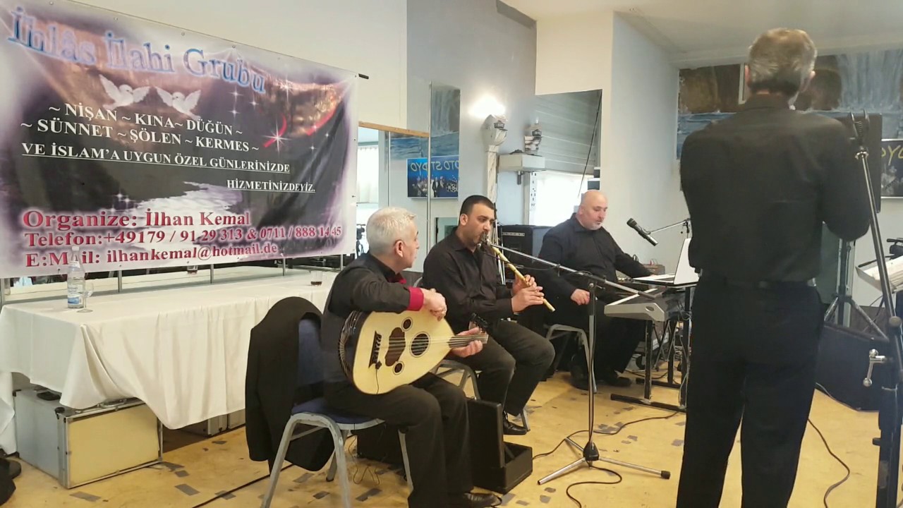 ihlas ilahi Grubu Stuttgart   Kandiller Yana Yana Allah & Allahu Allah & Kaside 19 03 2017