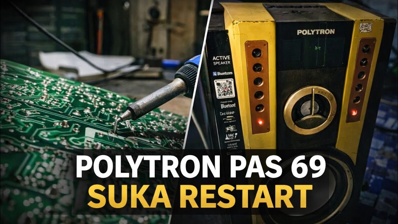 Speaker Aktif Polytron PAS 69 Hidup Mati Sendiri