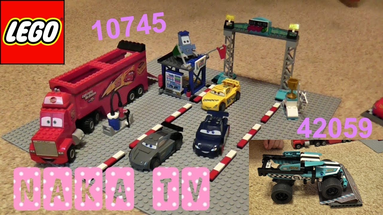 Lego 10745 Финальная гонка &laquo;Флорида 500&raquo; + Lego 42059 ТРЮКОВОЙ ГРУЗОВИК