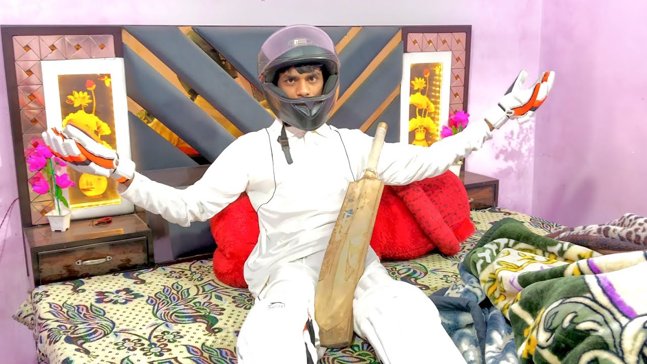 Finally unboxing cricket kit 🥰 