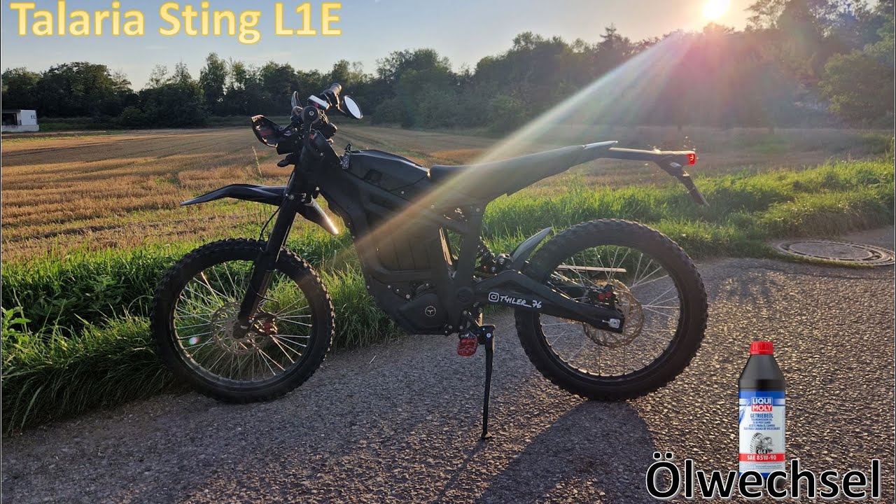 Talaria Sting L1E - erster Ölwechsel⚡100% Elektro⚡#edirtbike #talaria #talariasting