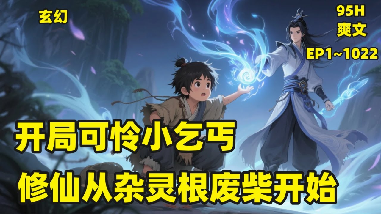 【开局可怜小乞丐，修仙从杂灵根废柴开始】P2九岁乞丐陈长命，携病弱少女挣扎求生，却遇恶霸夺柴掳人。绝境中，他凭万次挥刀觉醒异能反杀，意外卷入修仙界。身负五行杂灵根，持神秘令牌入凌霄宗，且看他如何崛起