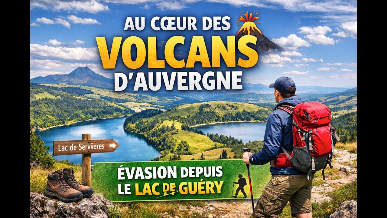 Au cœur des volcans d’Auvergne 🌋 Une grande randonnée depuis le lac de Guéry