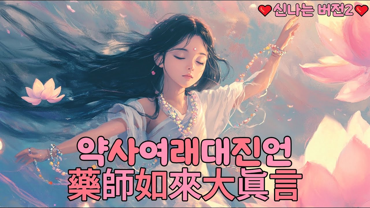 (불교)약사여래대진언(藥師如來大眞言): 약사여래께서 모든 중생의 병고를 없애주시는 진언(신나는 버전2)