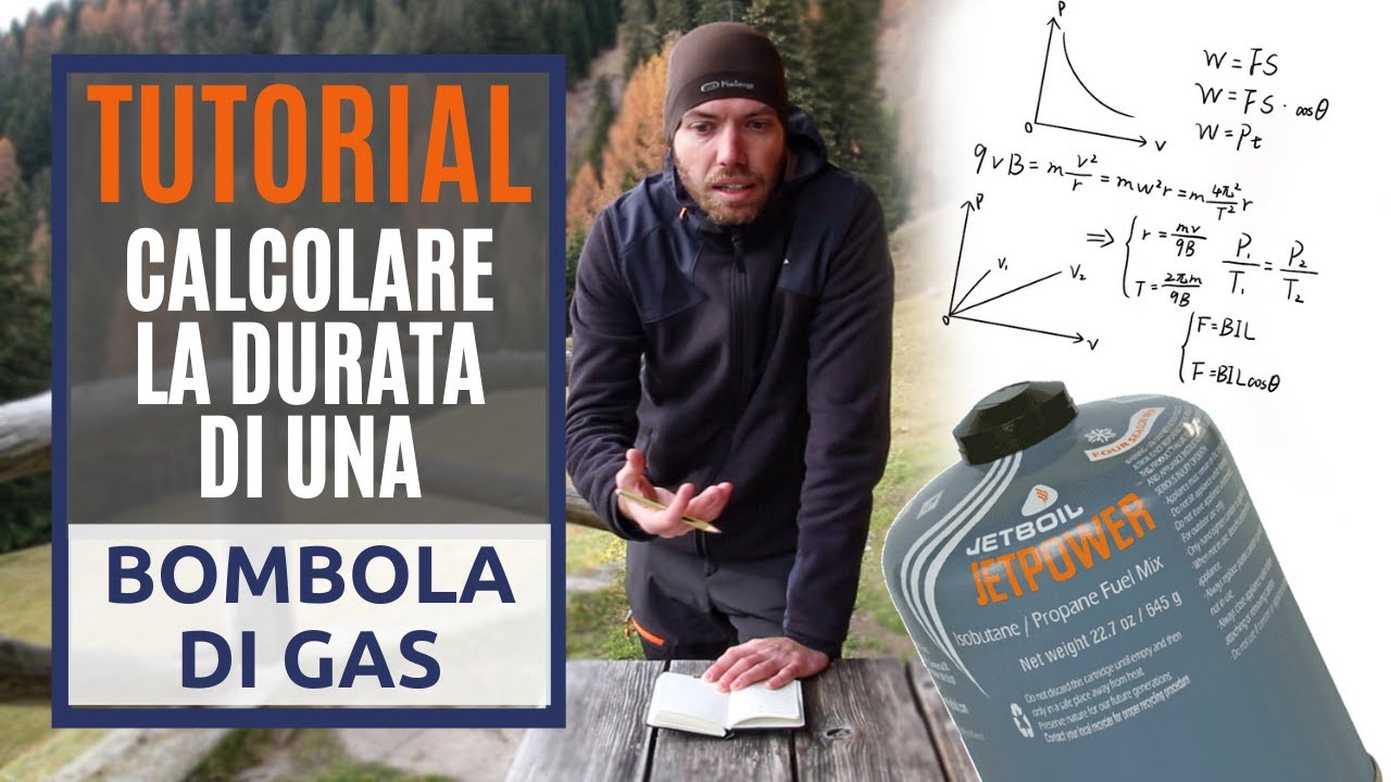 Tutorial: come calcolare la durata della bomboletta di gas?