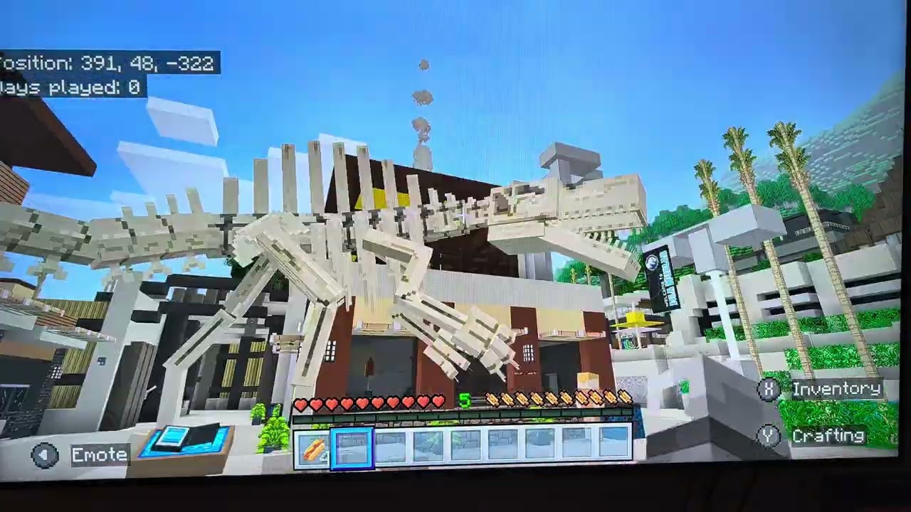 Minecraft Jurassic World