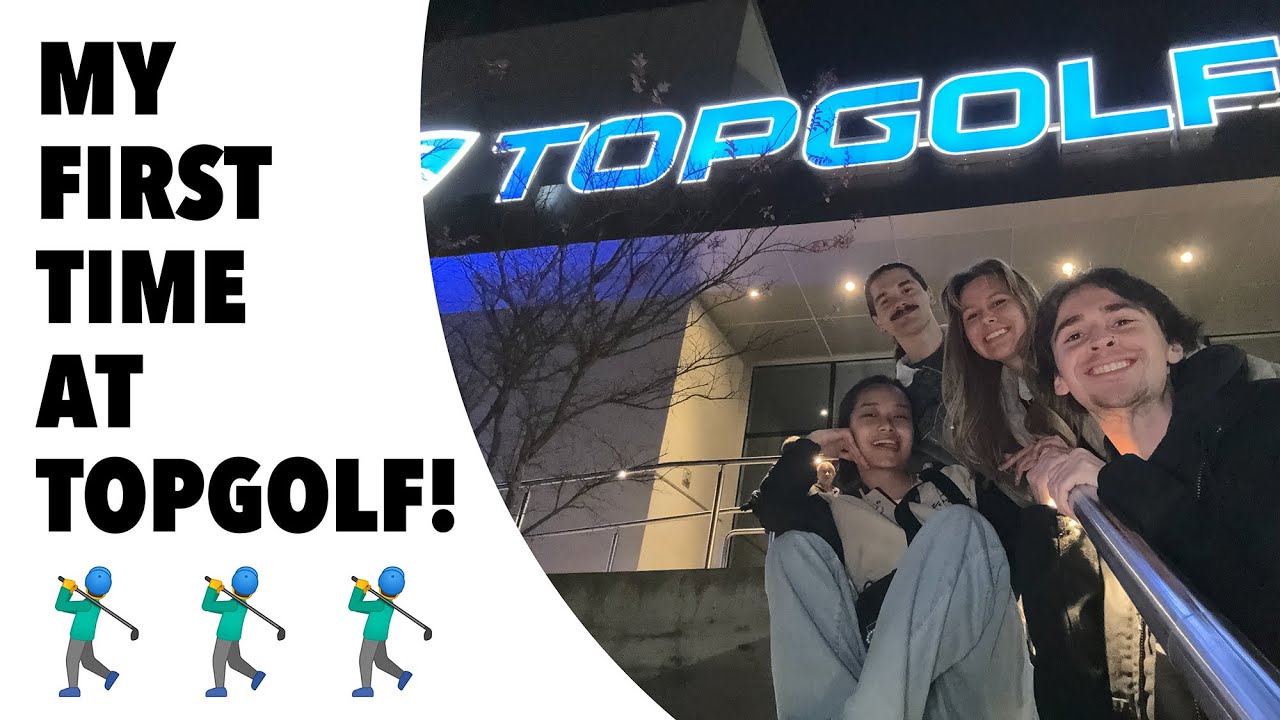 MY FIRST TIME AT TOPGOLF!