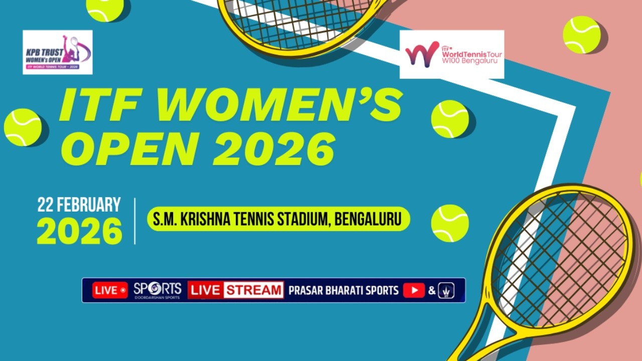 LIVE -  FINAL - ITF Women's Open W100, Bengaluru | Doordarshan Sports