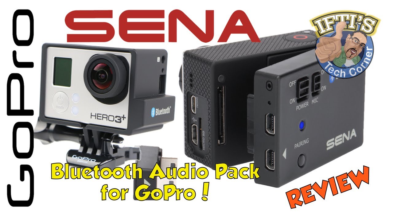 Sena Bluetooth Audio Pack for GoPro - Wireless Audio System! REVIEW