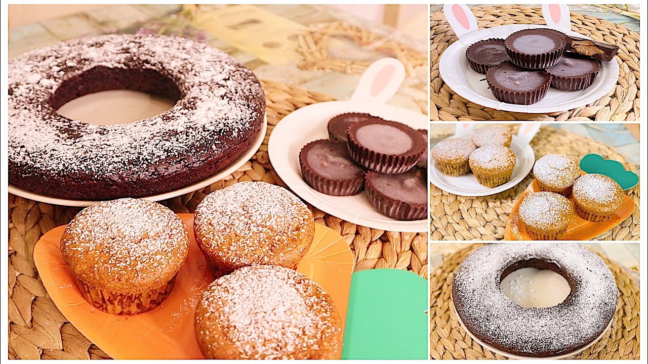TORTA DI CIOCCOLATO 🍫 / REESE'S E MUFFIN DI CAROTA 🥕 RICETTE VELOCI & LIGHT