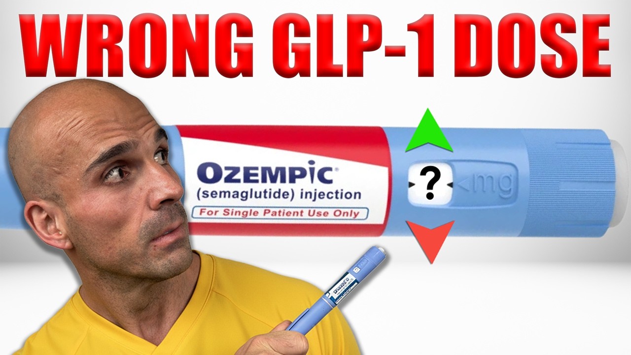 Вы неправильно дозируете препараты GLP 1! Сделайте это вместо этого.