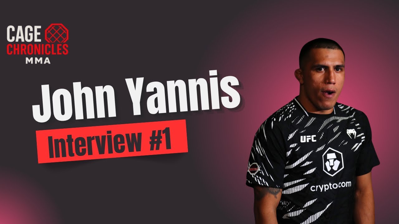 UFC Fighter John Yannis Talks Career Growth, Mindset & The Road Ahead | Interview