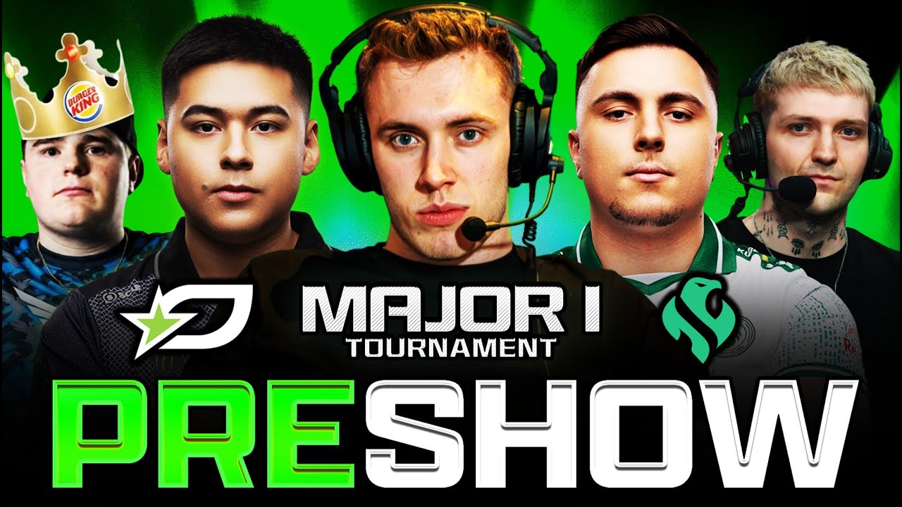 CDL MAJOR 1 PRESHOW | OPTIC v FALCONS 🚨