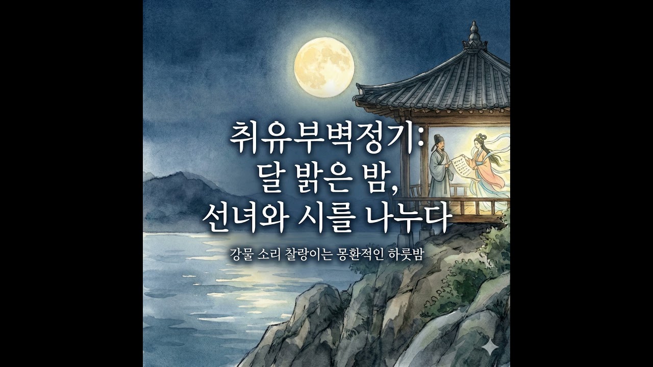 [수면 낭독] 달 밝은 밤, 선녀와 시를 나누다 | 취유부벽정기