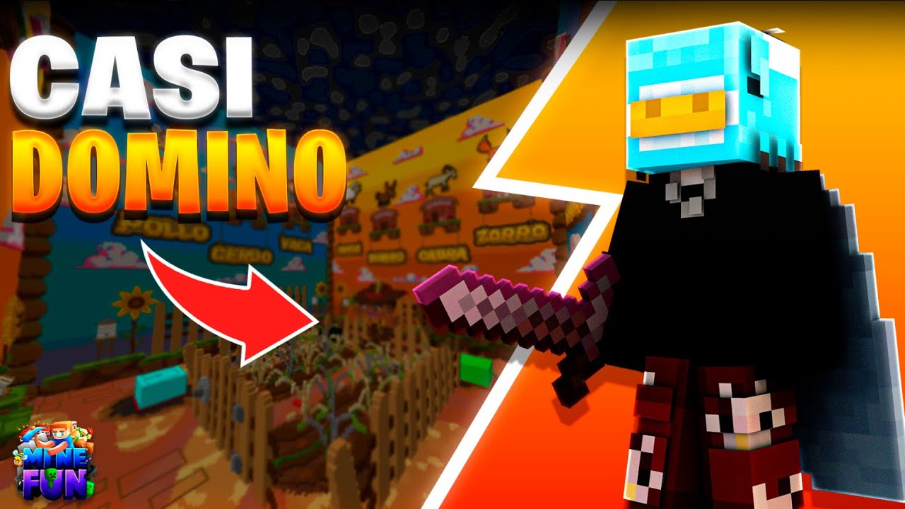 CASI DOMINO este BOXPVP IMPOSIBLE | MINEFUN 🟠