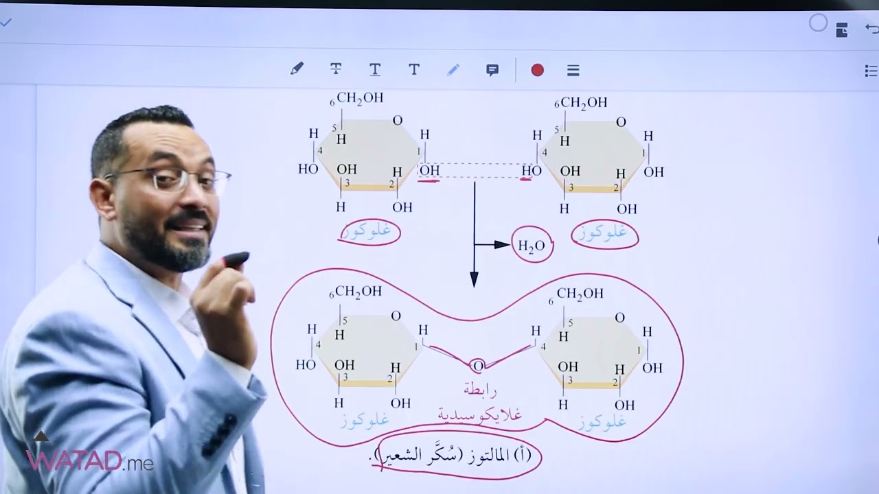 الحصة الرابعة من شرح الدرس الاول - مادة الاحياء - جيل 2008 - مع الأستاذ اسامة شعبان