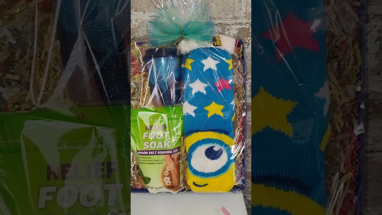 Foot Care Gift Baskets are done/ help me price these gifts