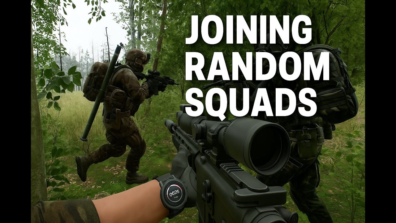 Teaming Up With Random Squads in WCS Servers - Arma Reforger
