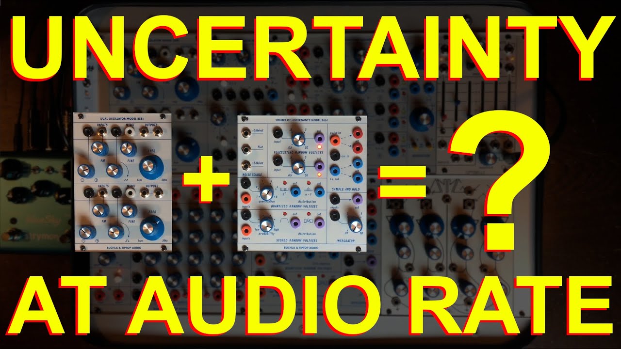 Изменение частоты звука с помощью 266t от Tiptop Audio & Buchla
