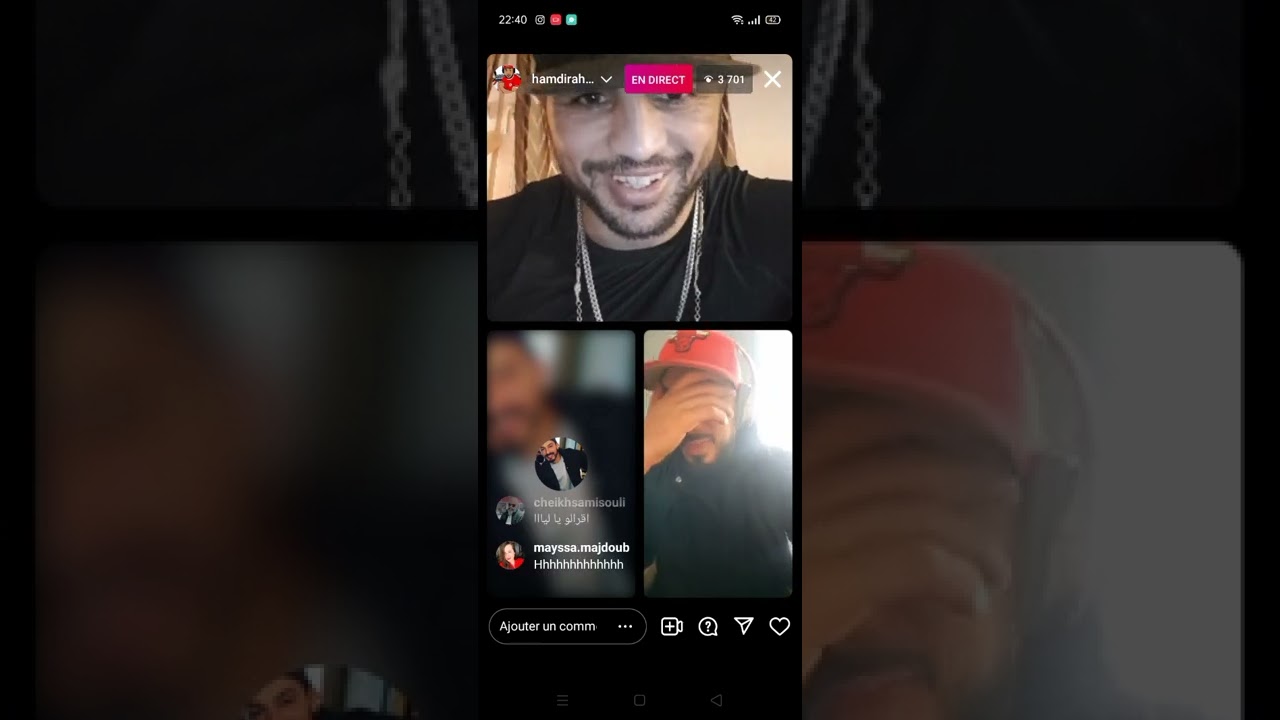 live hamdi l3ou9 &#tati G13 &&mario &omarlaya7000😂😂 tafrika alkif...🇨🇦🇩🇪🇨🇭🇫🇷🇮🇹🇵🇸🇹🇳