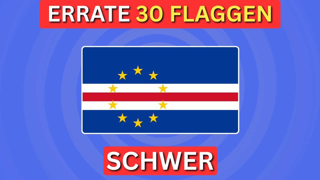 Nur 0,01 % bestehen dieses Flaggen-Quiz 🤯 | Schaffst DU es?