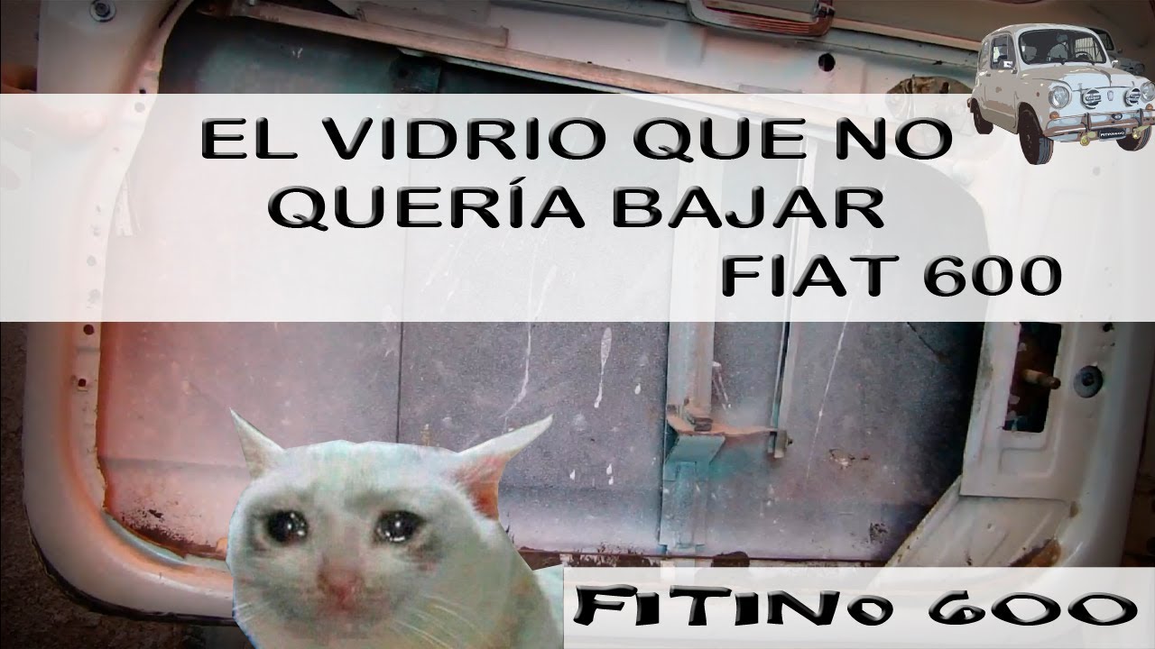Reparando levanta vidrios / #Fiat600 #Fitino600 #levantacristales