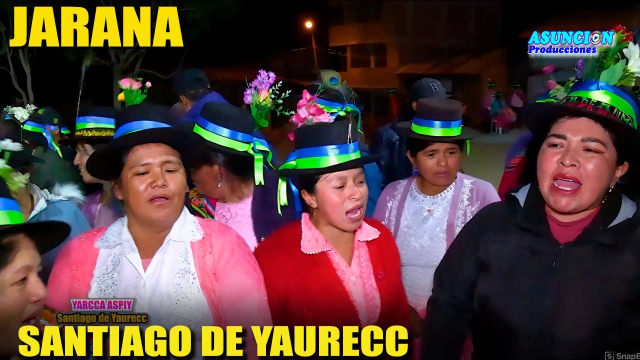 🌺🌼🎼 JARANA en SEQUIA de SANTIAGO de YAURECC - AMOROSITA de UMAMARCA 💞👈⚜️