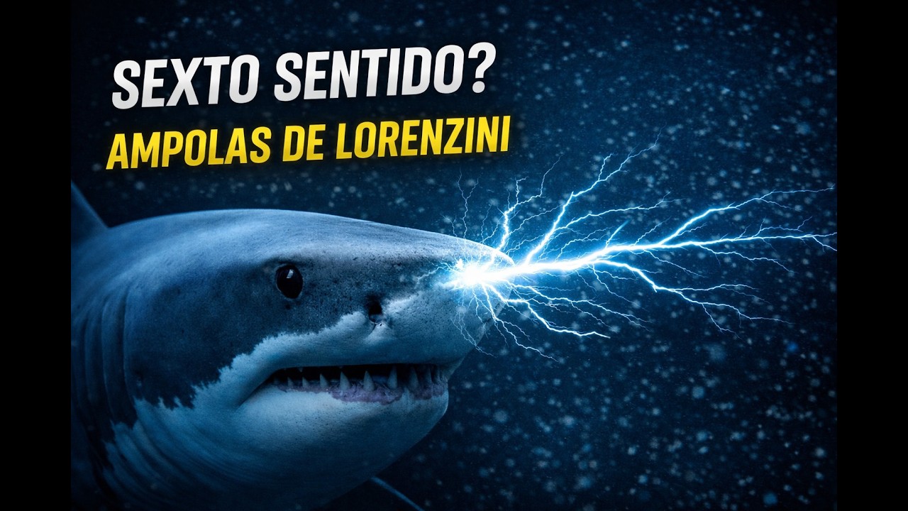 Ampolas de Lorenzini: O Sexto Sentido Elétrico de Tubarões e Raias