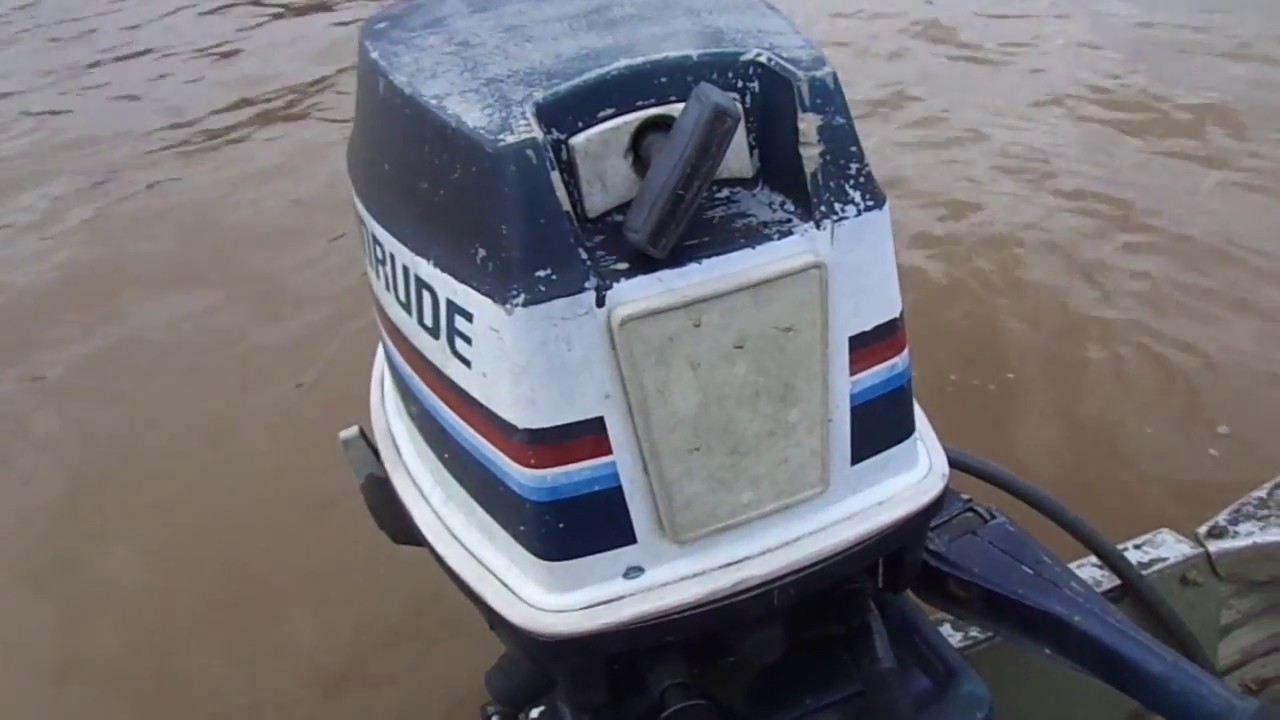 1982 Evinrude 35 HP on 14 FT V hull