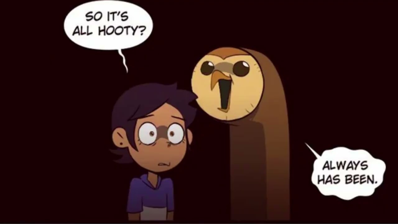 EVERYTHING IS HOOTY (The Owl House Comic dub)